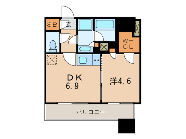 ローレルタワールネ浜松町の物件間取画像